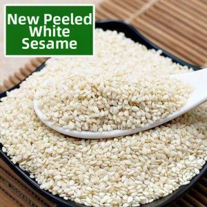 Full & High Quality White Hulled Sesame Seeds