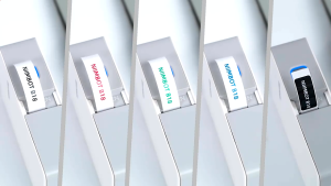 NIIMBOT B18 thermal transfer color label printer for jewelry labels cable labels perfume labels printer