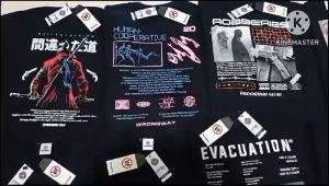 KAOS DISTRO ANAK TANGGUNG USIA 8-16 TAHUN BAHAN COTTON COMBED 30S WARNA MERAH