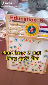 Hộp Que Tính Kèm 100 Số Gỗ Cho Bé - Đồ Chơi Gỗ Toán Học Thông Minh