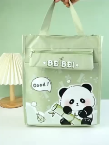 BECORATE Waterproof Student Book Pencil Bag Lunch bag Tutorial Bag Document Storage Bag Organizers