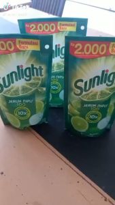 SUNLIGHT 90ML SABUN CUCI PIRING JERUK NIPIS PACK ISI 11 PCS FUNCORNER DENGAN PAKING AMAN
