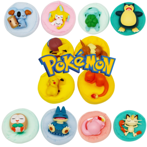 Bandai | Anime Poké Mon Blind Box Model Figure 1-12 Pcs Pikachu Sleep Series Interior Hand Sleeping Position Toys Gift for Sfriends