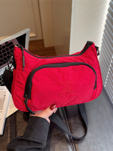 Túi Tote Dung Tích Lớn Túi Đeo Chéo Dây Đeo Đơn Dây Đeo Đeo Xéo Nylon Đơn Giản Túi Đi Làm Túi Đi Điển Túi Đeo Vai Túi Đeo Hông