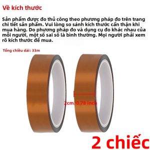 Băng Nhiệt Độ Cao Polyimide Bảo Vệ Chuyên Nghiệp Không Có Cặn Cho Bảng Mạch CPU PCB