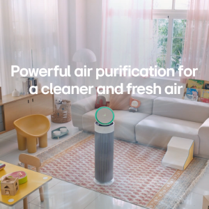 [New] LG AS55GGSY0 Aero Booster Air Purifier Double with Pet Mode | UVnano Fan Sterilization | Ionizer