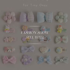 Non-slip Pet Bow Hair Clip