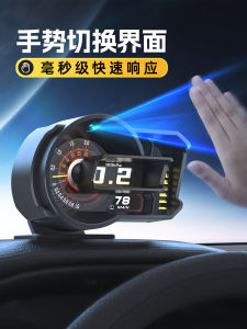 Self-Adjusting HUD Head-Up Display Full Liquid Crystal OBD Instrument Modification Driving Evaluation Gesture Switch A590