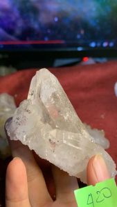 Đá THẠCH ANH NHỦ TÍM CITRINE TỰ NHIÊN phale NĂNG LƯỢNG VŨ TRỤ MẠNH 420