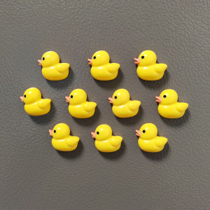 6Pcs Cartoon Duck Fridge Magnet Cute Animal Decor Magnetic Stick for Kitchen Home Office Decorative Ornaments
