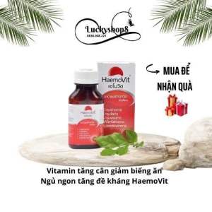 Tăng cân HaemonVit giúp tăng cân cho người gầy trẻ em ăn ngủ ngon cam kết an toàn[𝐓𝐚̣̆𝐧𝐠 𝐦𝐚́𝐲]
