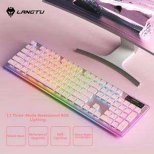 Langtu | Silent Mechanical Feeling Office Keyboard Set