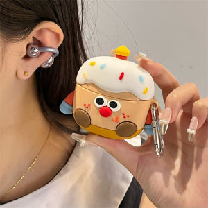 Cute Cartoon Silicone Protective Case for Sanag S6S Wireless Bluetooth Earphone Charging Case Anti-Fall Soft Shell Creative Personalization