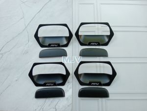 OUTER HANDLE COVER PINTU APV MINIBUS HITAM DOFF SEMUA TIPE SET 4 PINTU