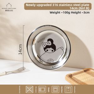 MODERN SWEETHOME | Food Grade Child Tableware Plate