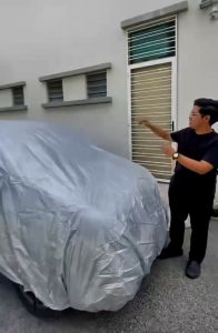 Car Cover Outdoor Protection Selimut Kereta Penutup Kereta For PROTON Exora Waja Wira Iriz Saga 2 Persona Saga BLM/FLX