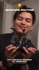 Ubersuave Debonair Regimens Hair Revitalizing Shampoo with Ginseng + Sweet Almond 250ml