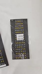 Guitar Stickers Scales Notes Fret Decals Beginner Learning Label Guitar Fretboard Stickers Guitar Decor For Stringed Instruments