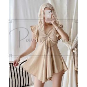 PAVIS PAMELA dress butterfly style sleeve