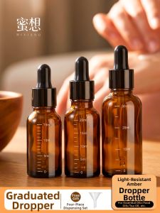 Mldream | Glass High-end Cosmetic Essential Oil Liquid Storage Bottle