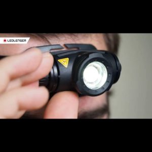 Ledlenser H5 Core - 350 Lumens Powerful Headlamp - EDC Dimmable rotate control Light Brightness - Waterproof with IP67 protection - Bright LED Light - Core Series Headlamp