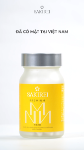 Viên uống bổ sung NMN hỗ trợ sức khỏe làm đẹp da Sakirei Premium NMN 9120 - 3000mg NMN hộp 30 viên