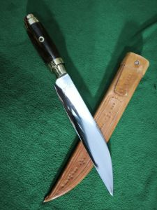 pisau model garpu bilah 20cm baja per