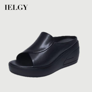 IELGY Large size sandals summer Wedge Slip-on for women Korean style fashion