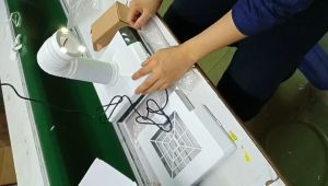 Foreverlily 4500RPM LED เล็บดูดฝุ่น เครื่องดูดฝุ่นเล็บดูดฝุ่นพับเก็บได้โค้งพัดลมดึง