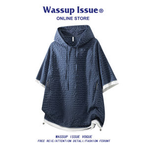 Hooded Breathable T-Shirts Large Size