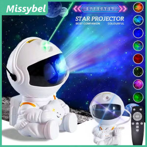 Phi hành gia bầu trời đầy sao máy chiếu đèn ngủ LED ngôi sao thiên hà trang trí đèn chiếu 7 màu trang trí căn phòng phòng ngủ đèn chiếu Quà Tặng trẻ em