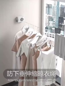 NEW JEMURAN BAJU PAKAIAN PORTABLE 5.1M CLOTHESLINE INDOOR OUTDOOR