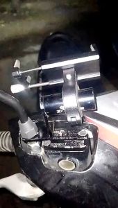 Breket Holder HP Dudukan Lampu Motor Breket Dudukan Spion Stainless Universal Honda Yamaha