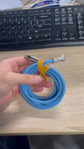 New 120w 6a Super Fast Charge Type C Silicone 180° Rotating Elbow Type-C-C Data Cable 1.5m USB Cable USB C to C Charger Cable