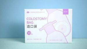 10PCS Medical Ostomy Bag 20-60mm Colostomy Stoma Drainable Pouch Bag
