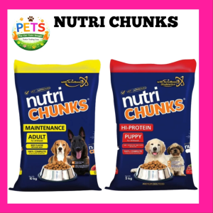 NUTRI CHUNKS ADULT | PUPPY 1KG REPACKED