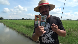 เหยื่อตกปลา กบไม้ TWIN AIRDO ทวินแอร์โด้ งานไม้แพ็คคู่