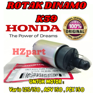ROTAK KODE-K59 ORI AHM HONDA Vario125/150ADV 150PCX 150 INJEKSI FUEL PUMP KUALITAS ASLI ORIGINAL .