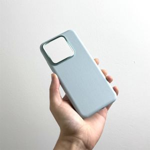 Ultra-Thin Frosted Silicone Leather Phone Case for Xiaomi 14 pro Full Cover Organic Soft Silicone Protective Anti-Fall Case