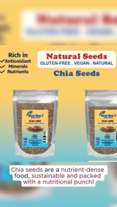 Uncle Ram Premium Chia Seeds - Gluten-Free Vegan Nutritious Grain 100g/200g/400g