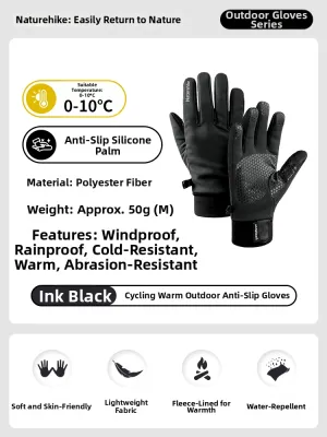 NatureHike | Insulated Outdoor Gloves Water-Resistant Anti-Slip Touchscreen