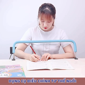 Dụng Cụ Điều Chỉnh Tư Thế Ngồi Học chống cong vẹo cột sống Giá Đỡ Ngực Chống Cận Thị Gù Lưng Vẹo Cột Sống - Dụng cụ đệm chống gù ngồi thẳng lưng giá đỡ ngực có thể điều chỉnh cho bé
