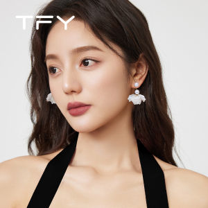 TFY | Summer Elegant Pearl Petal Earrings