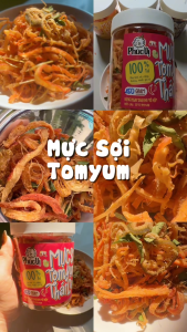 [COMBO 2]Mực Sợi Sốt Tomyum Phúc Vị 250g | Ăn Vặt Chua Cay Đúng Vị Thái | Không Chất Bảo Quản