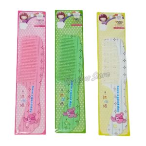 3Pcs Sisir Lucu Karakter Kartun Anak warna-warni-Aurora Store (COD)