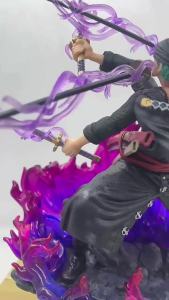 TOPTOY | One Piece Zoro Action Figure Anime Figure Asura Roronoa Zoro Statue Action Figure Collection Model Toy for Xmas Gifts