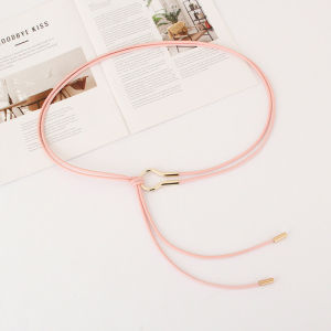JIFANPAUL | Decorative Brown Belt for Skirts Summer Vintage