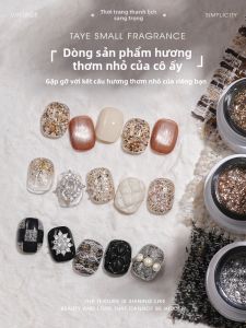 Taye | Sơn Móng Tay Bóng Lấp Lánh Chất Lượng Cao Mùa Xuân Hè Mới 2026