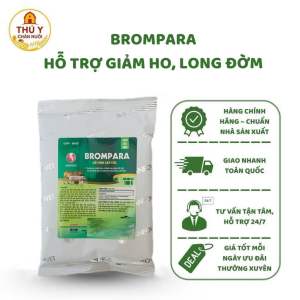 Brompara 100g – Hỗ Trợ Giảm Ho Long Đờm Dễ Thở Cho Gia Súc Gia Cầm