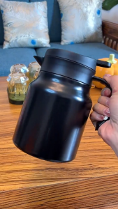 🐻DAILY2U🐻 316 Stainless Steel Thermal Teapot Insulated Coffee Kettle (1000ML) | Portable Steeping Pot for Tea & Coffee